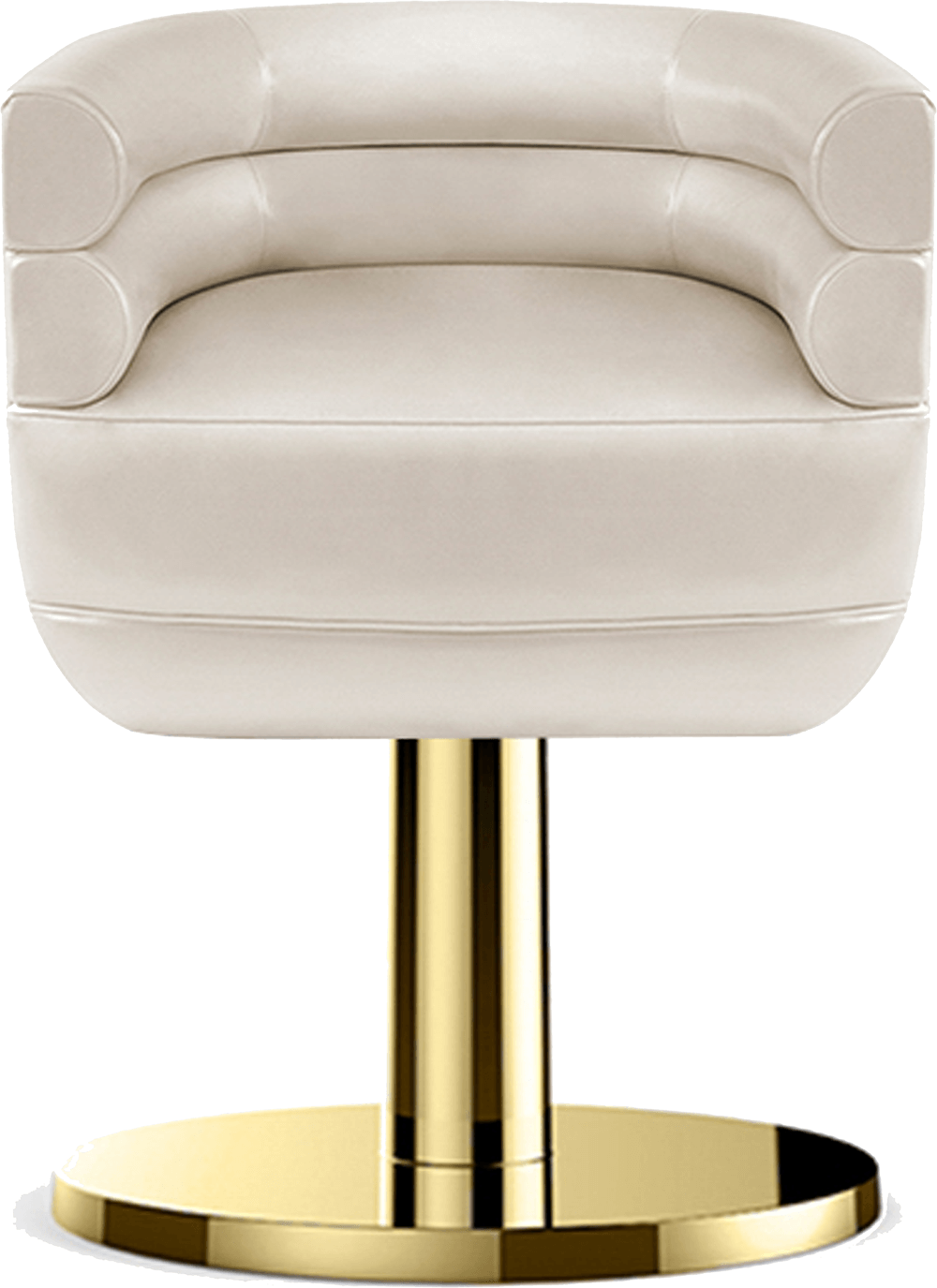 Loren Dining Designer Leather Chair In Red