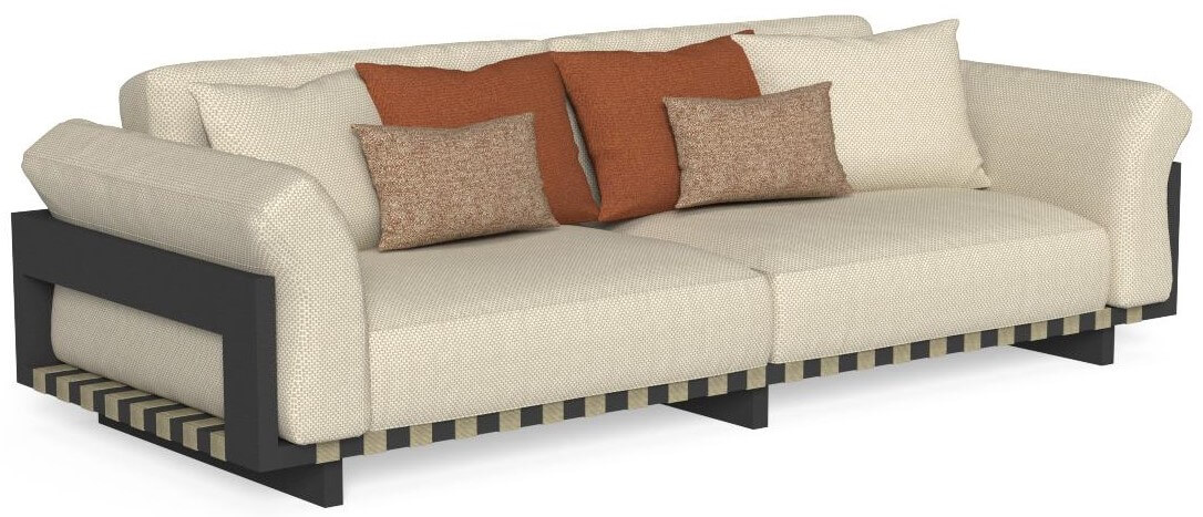 ARGO ALU SOFA 3 SEATER