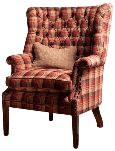 MACKENZIE HARRIS TWEED Wing Chair