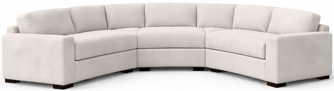Grand U-Shaped Straight Corner 2-Chaise Ends