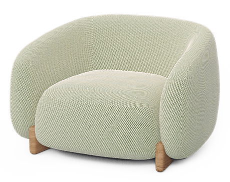 Milos Upholstered Lounge Armchair