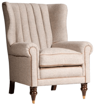 DUNMORE HARRIS TWEED Wing Chair