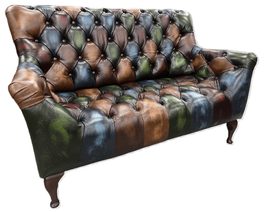 Litton Patchwork 2 Seater Sofa