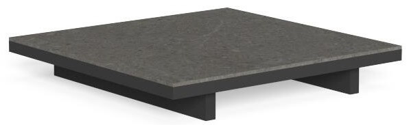 ARGO ALU COFFEE TABLE 100X95