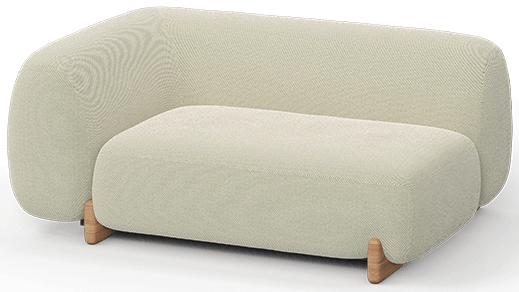 Milos Chaise Longue Left