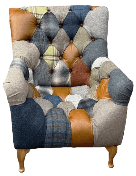 Bamford Club Patchwork Armchair 