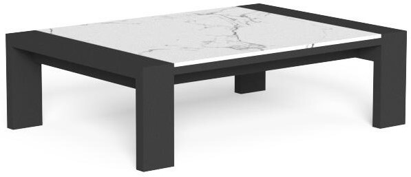 ARGO ALU COFFEE TABLE 113X80