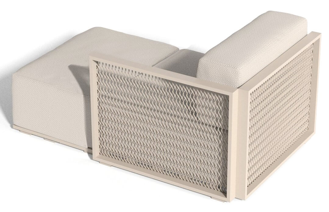 THE FACTORY CHAISELONGUE LEFT