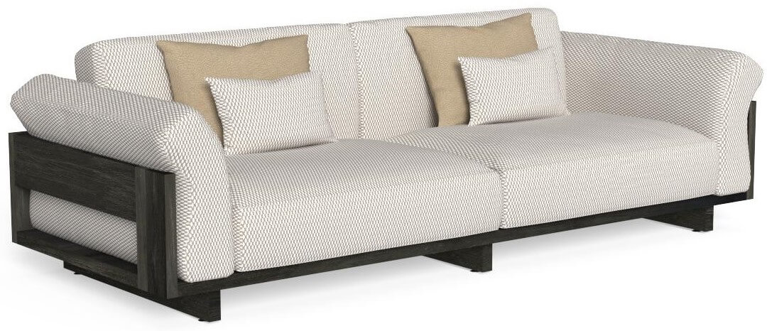 ARGO WOOD SOFA 3 SEATER 