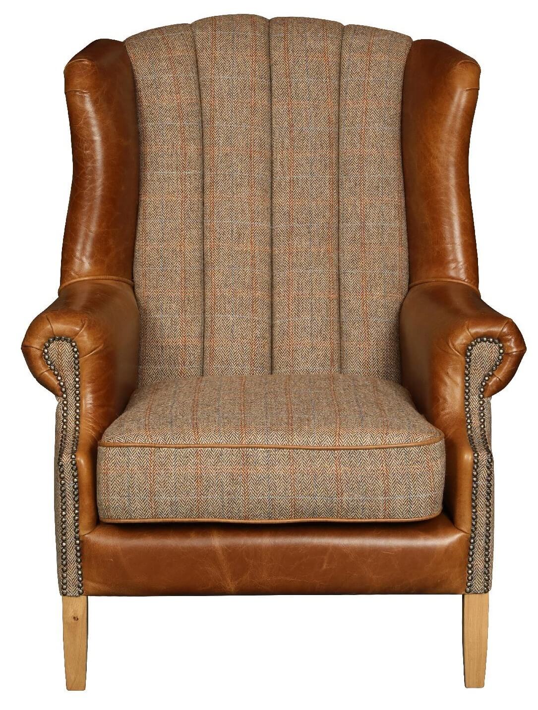 Fluted Wing Chair