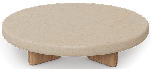 Milos Round Coffee Table